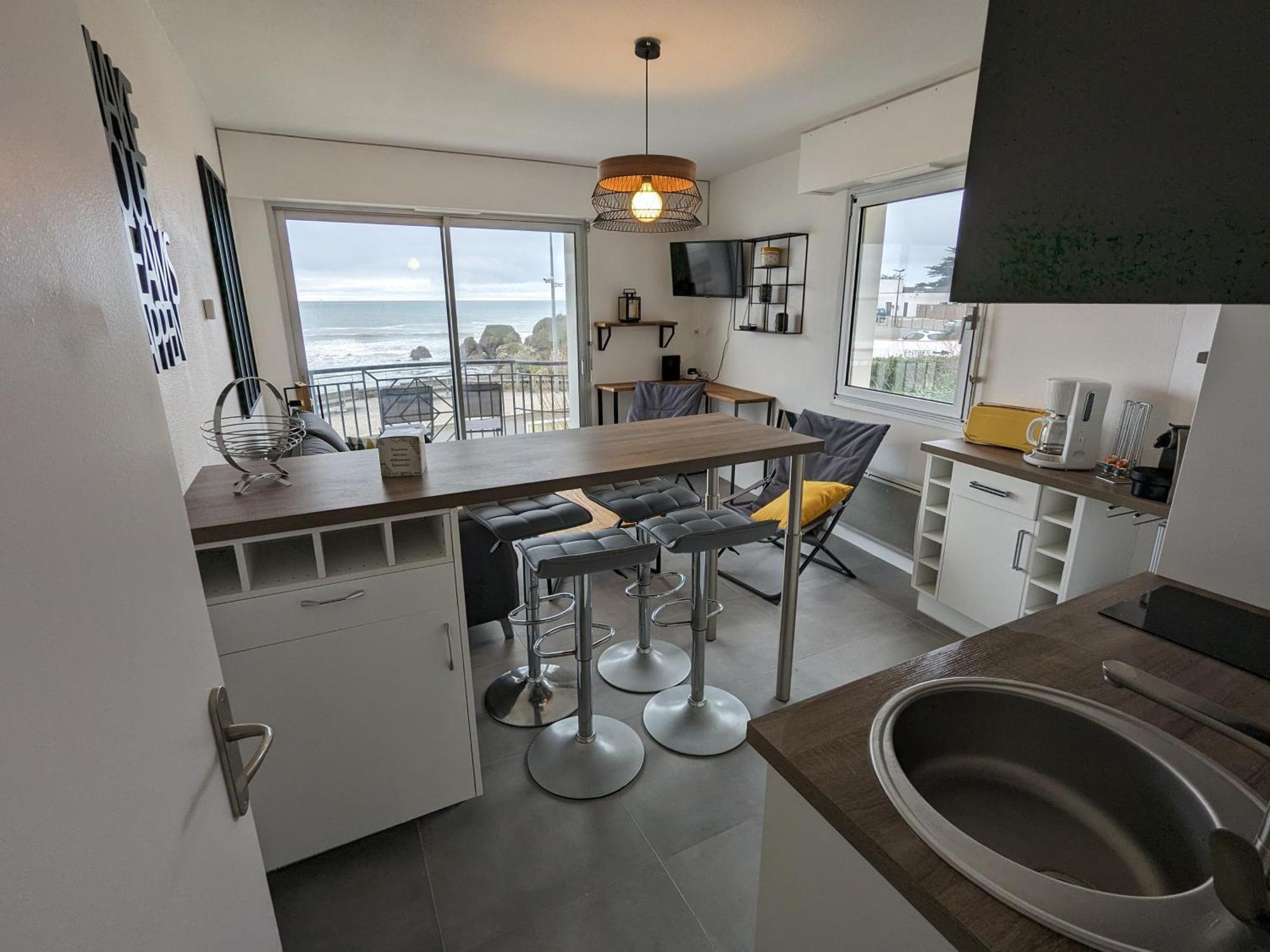 St Gilles Appartement Face Mer Saint-Hilaire-de-Riez Exterior foto