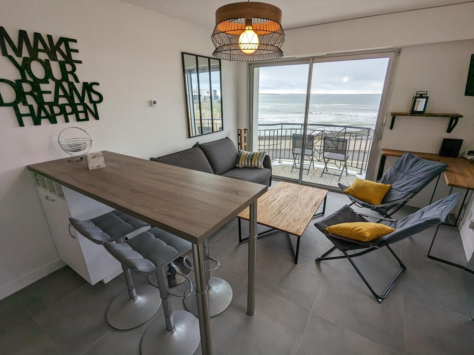 St Gilles Appartement Face Mer Saint-Hilaire-de-Riez Exterior foto